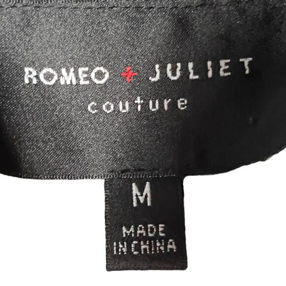 ROMEO & JULIET COUTURE Diamond Grid Mock Neck Bodycon Mini Dress - Size M - Picture 6 of 11